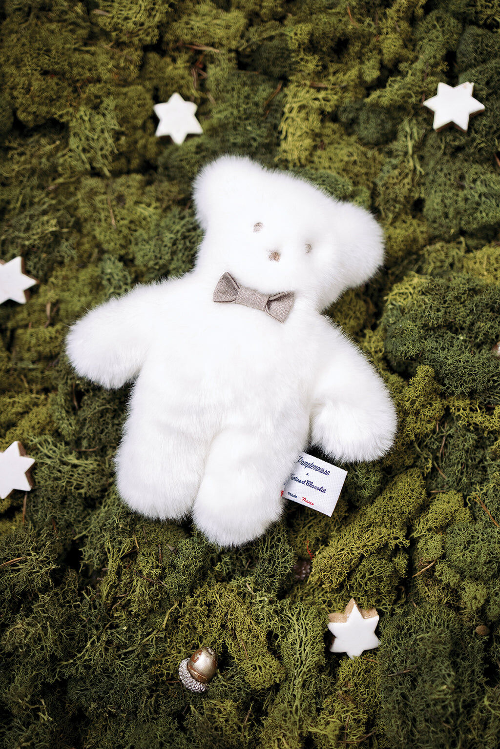 Hubert the Polar Bear - Rattle Pamplemousse x Tartine et Chocolat