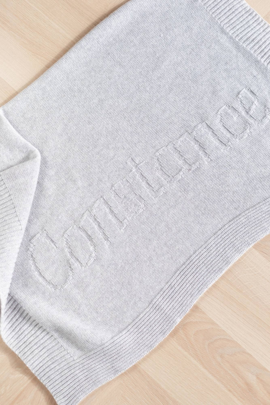 Blanket personalize  - Cashmere Grey