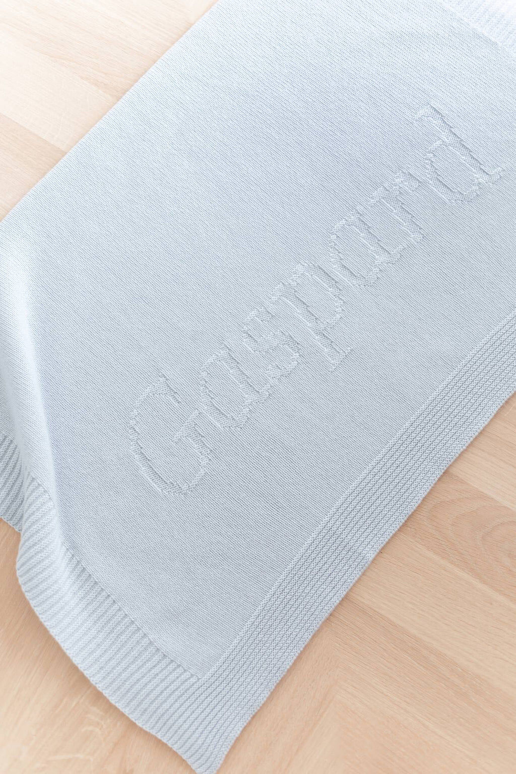 Blanket personalize  - Cashmere Sky blue
