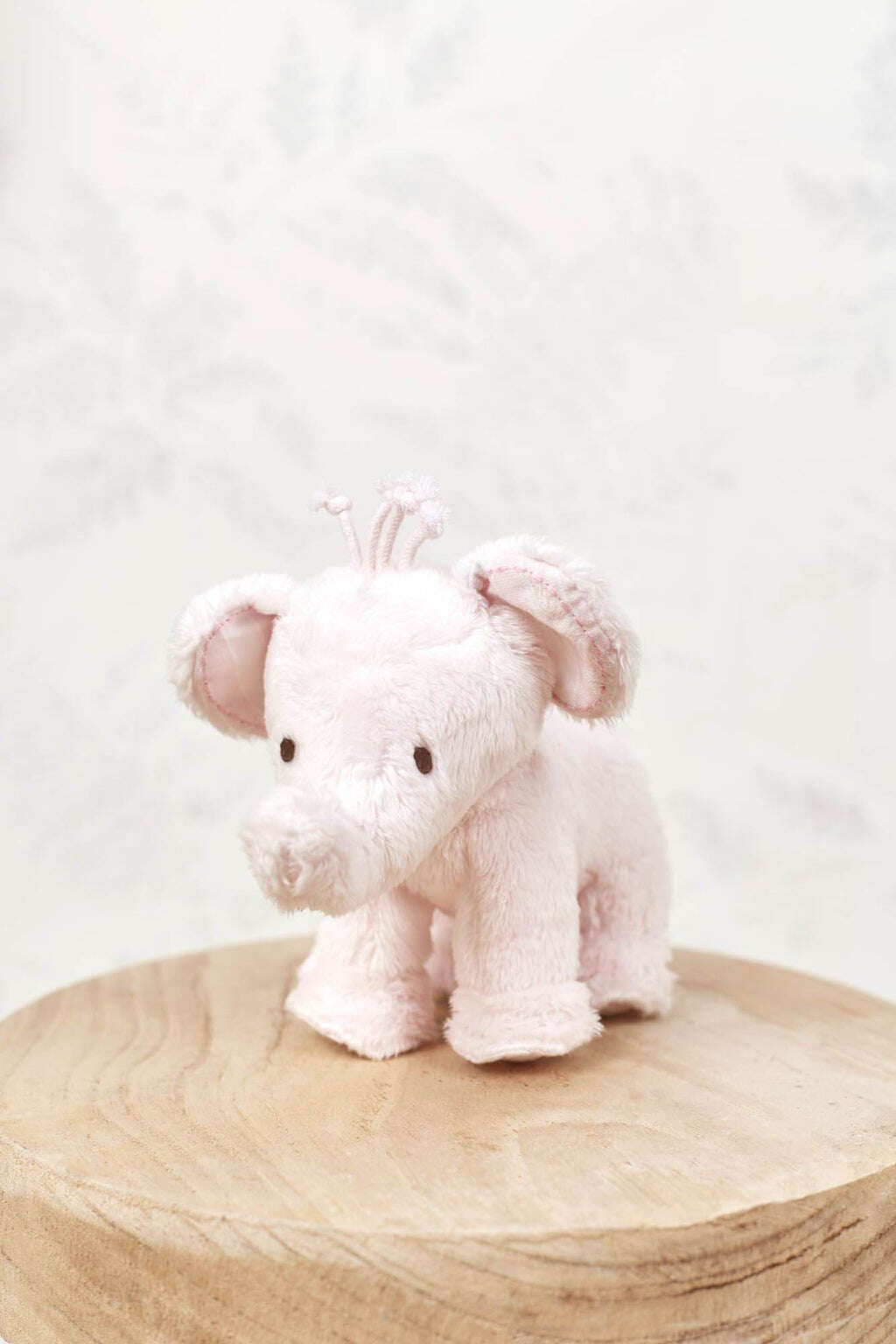 Ferdinand l'éléphant - 12 cm rose pâle