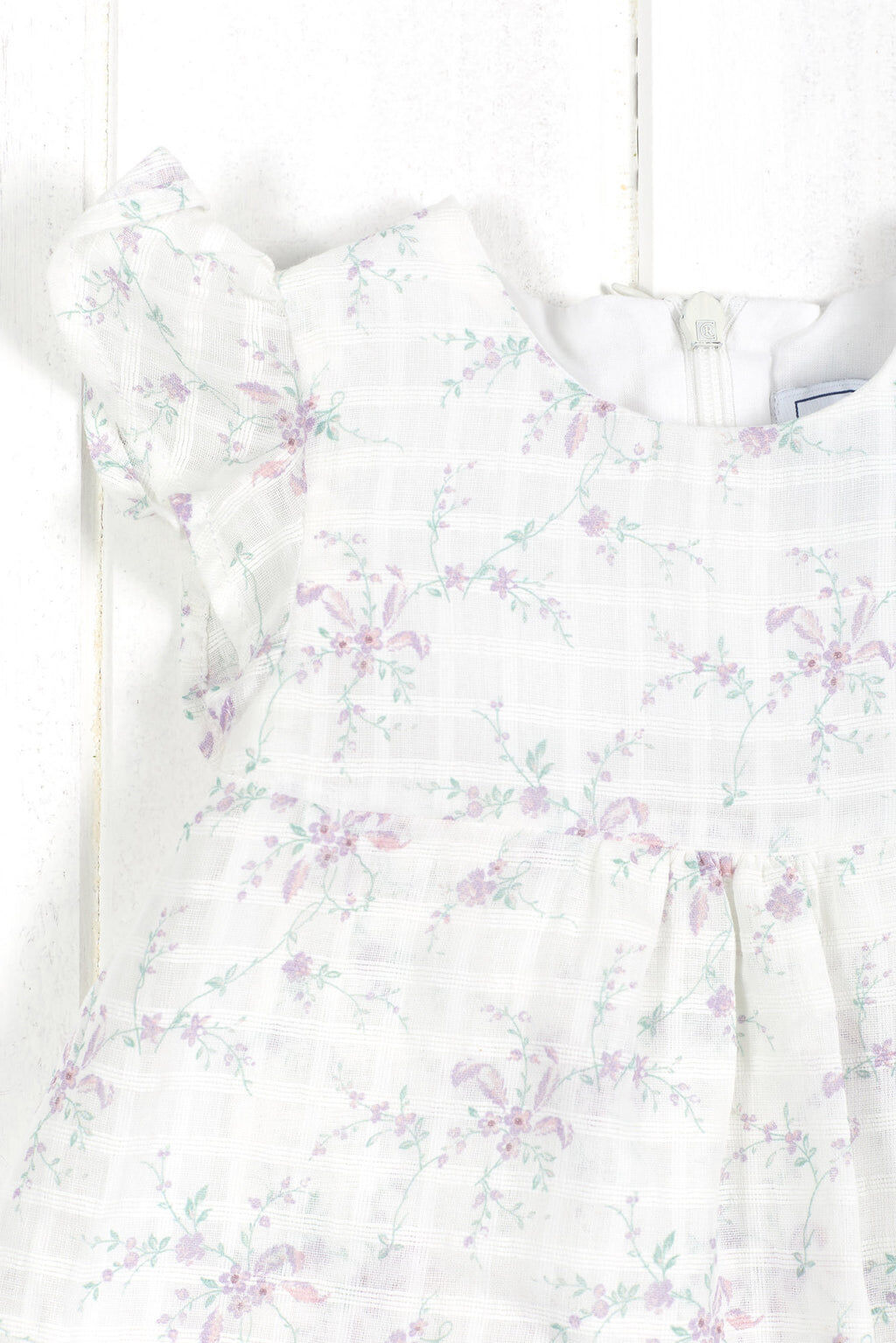 Dress - Cotton Print lilac