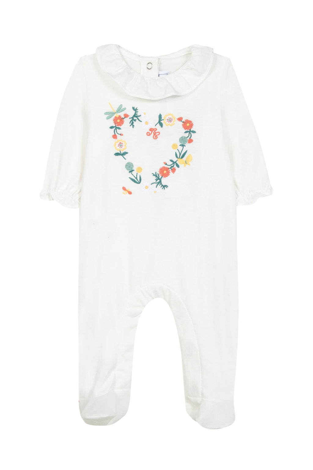 Pyjamas - Cotton Embrodery Mother-of-pearl