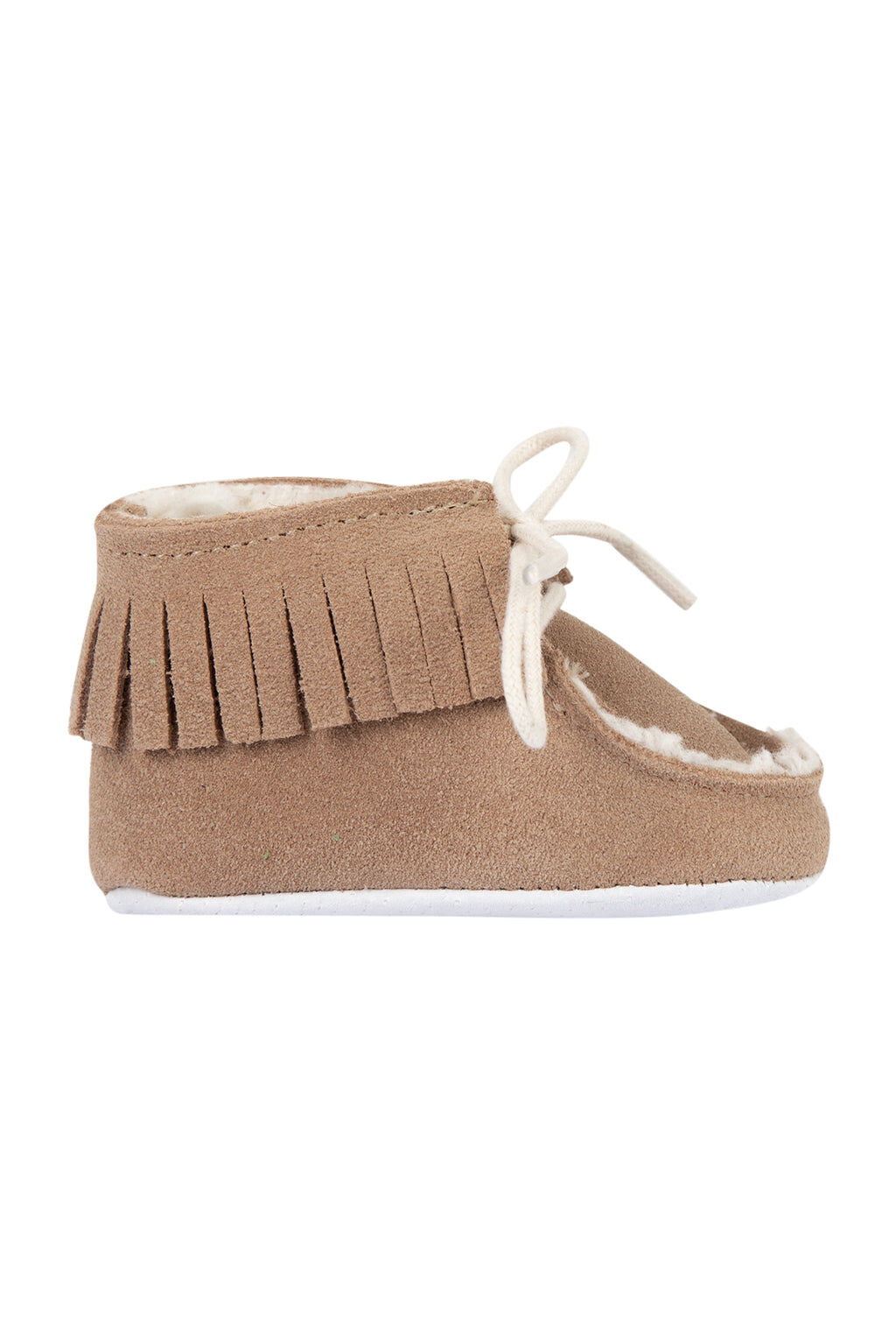 Chaussons - Beige franges