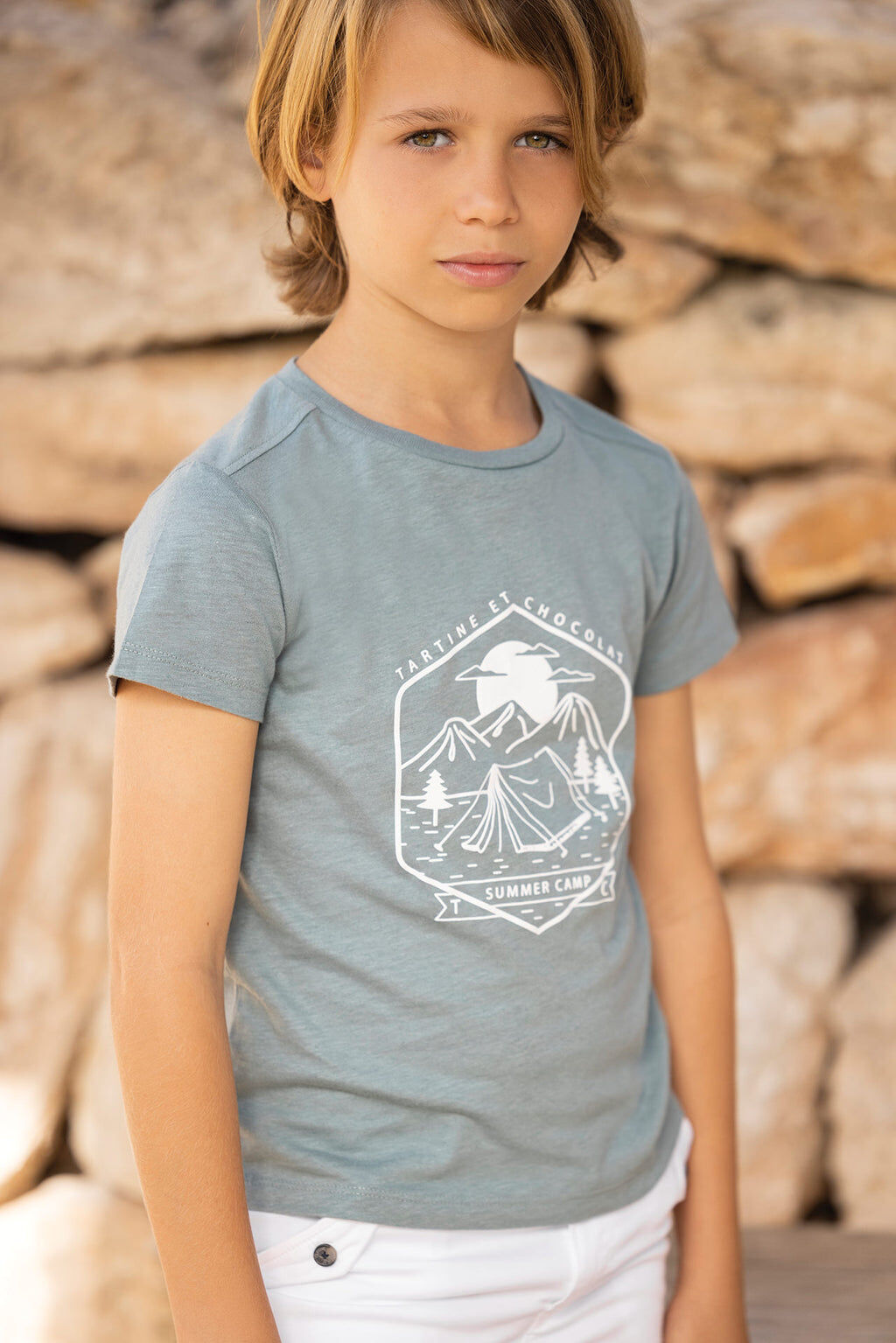 T-shirt - Print Summer Camp