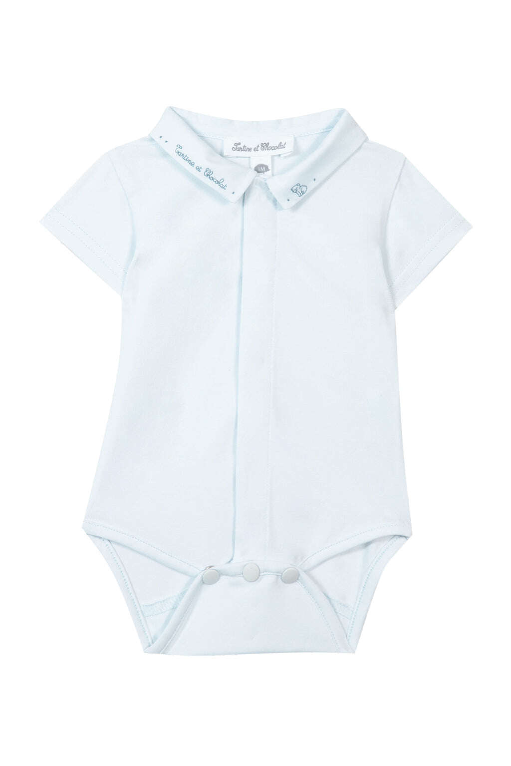 Body - Bleu broderie ours