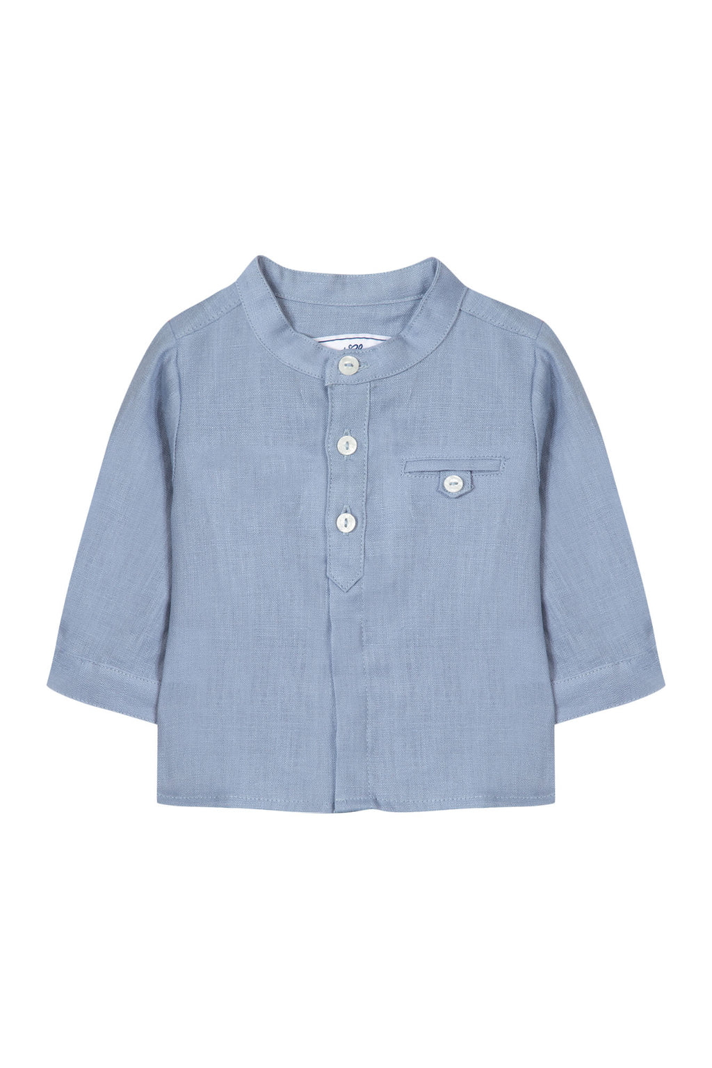 Shirt - Cobalt linen