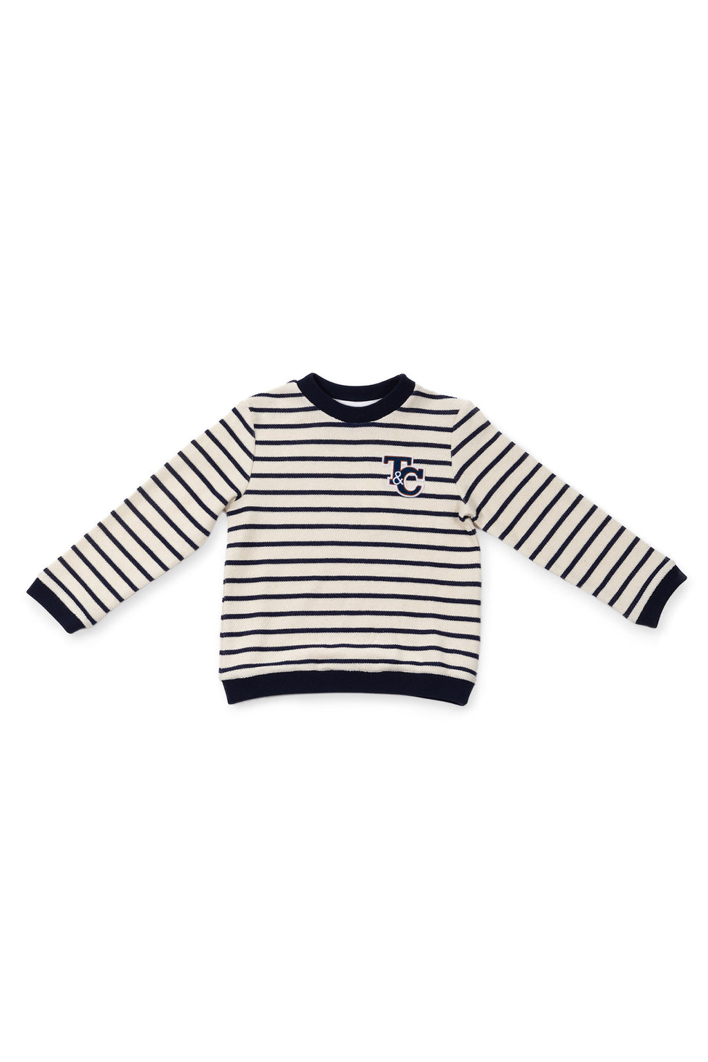 Sweater - Mother-of-pearl to Stripes