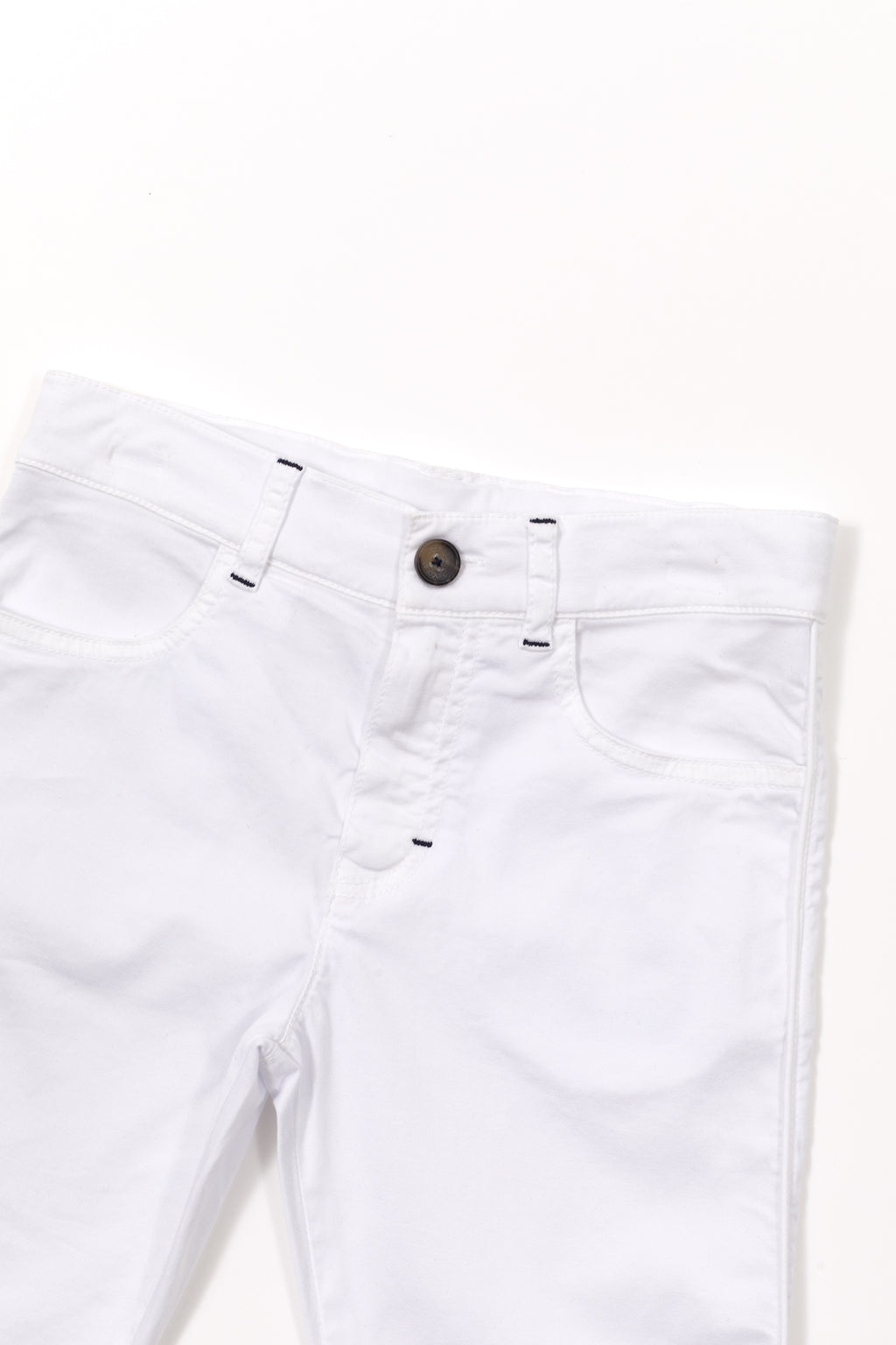 Pantalon - Sergé blanc