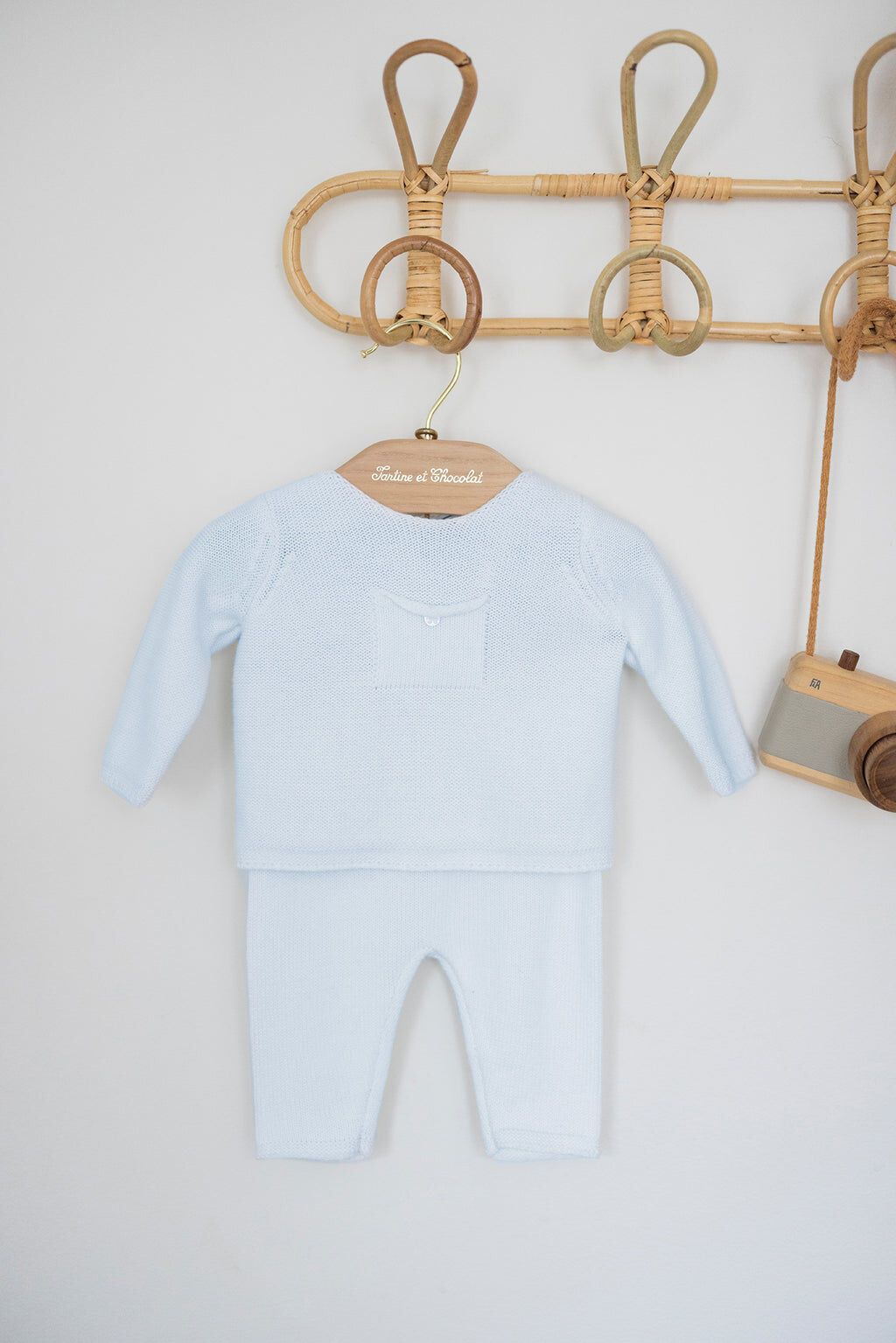 Outfit Long - Sky blue Knitwear sting