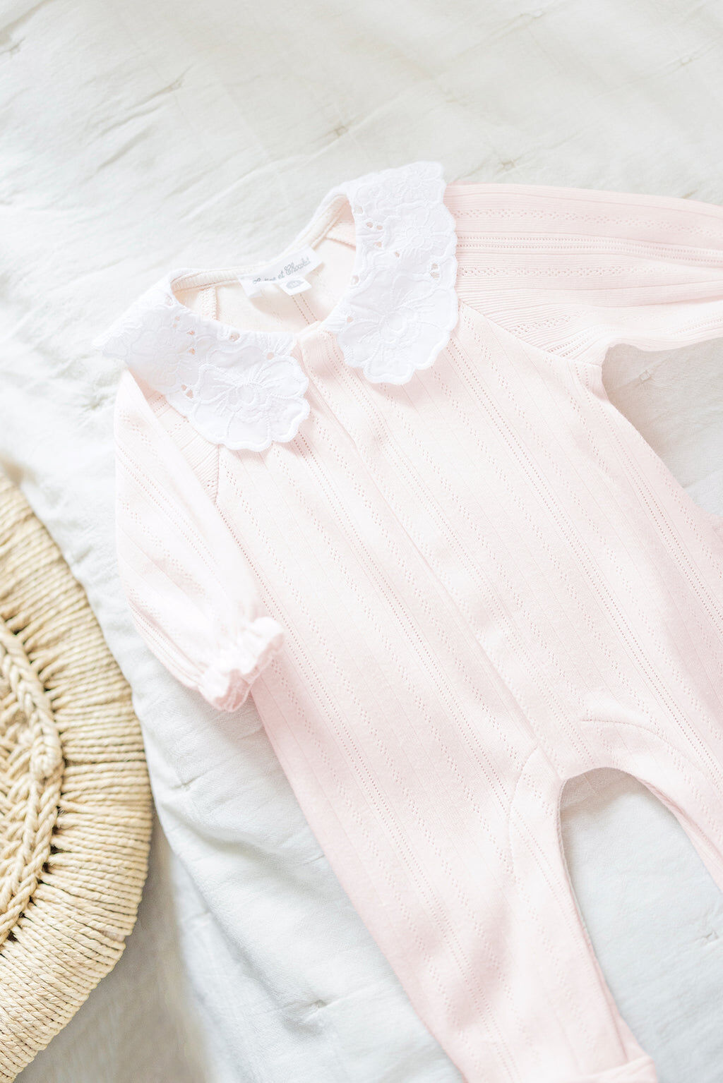 Pyjamas - Pink Knitwear pointelle