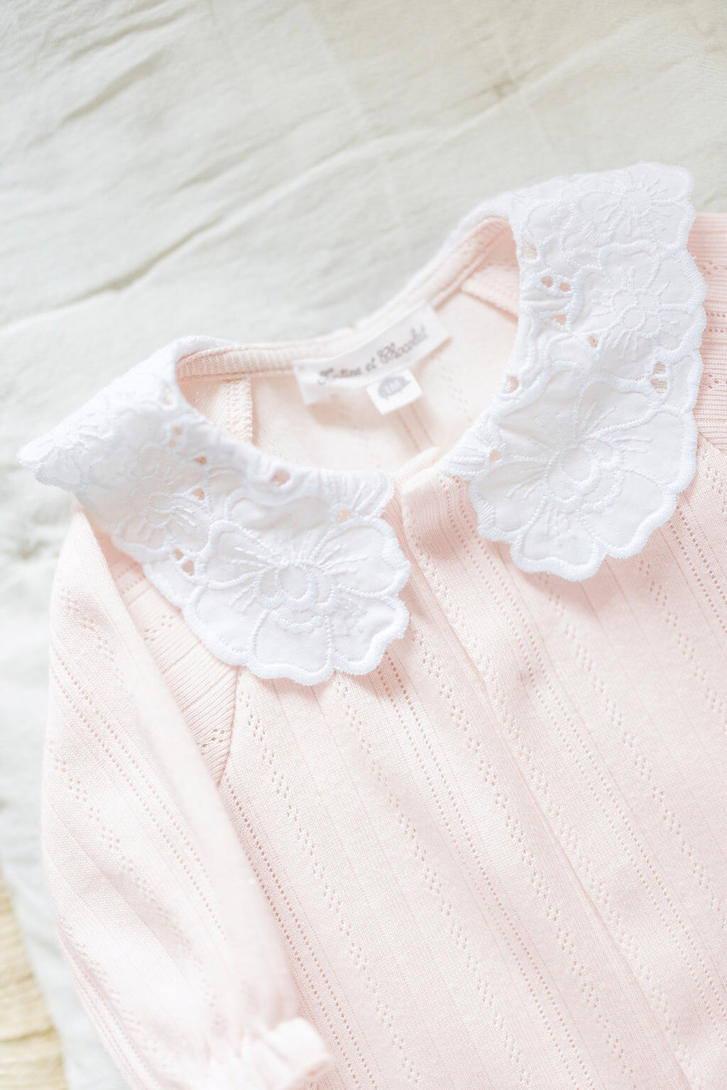 Pyjamas - Pink Knitwear pointelle
