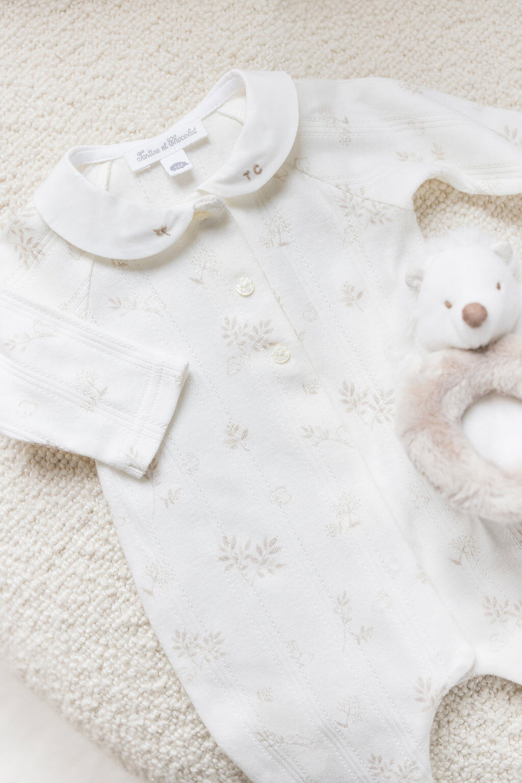 Pyjamas - Mother-of-pearl Print rabbit