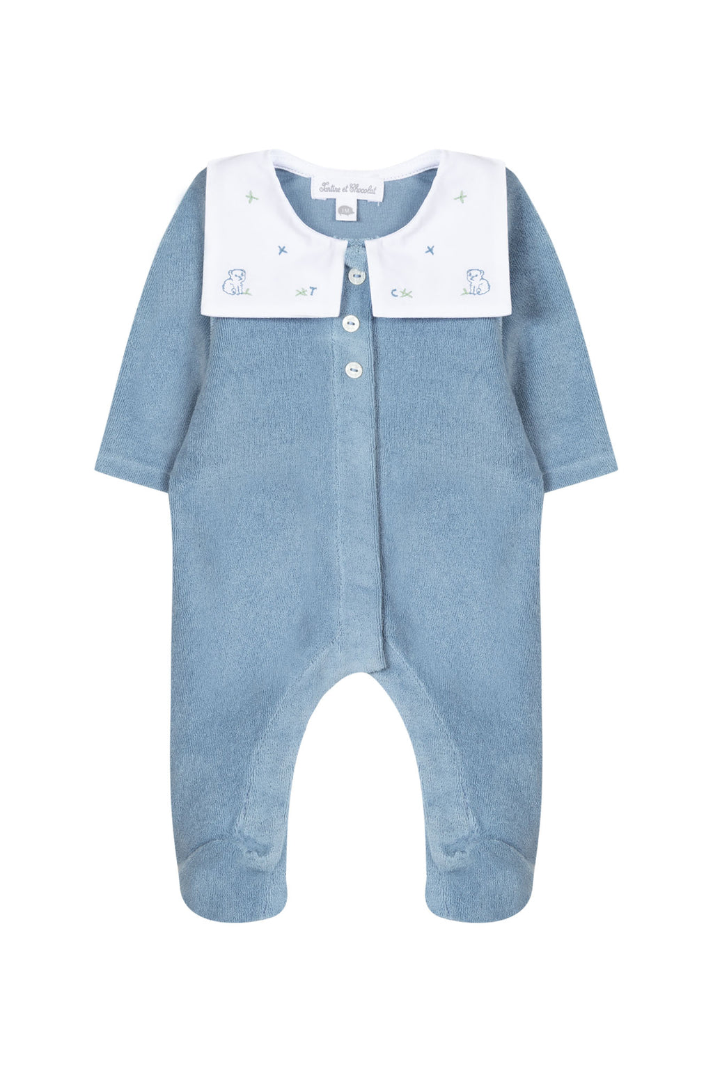 Pyjamas - Blue cobalt Knitwear sponge