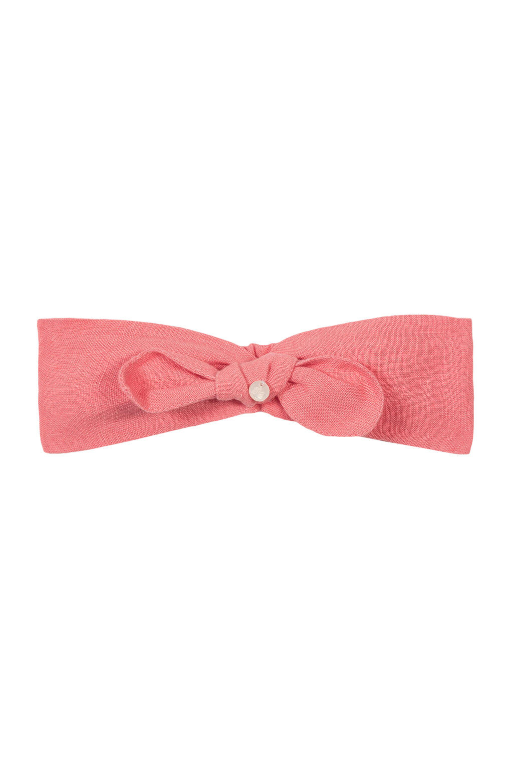 Headband - Pink linen