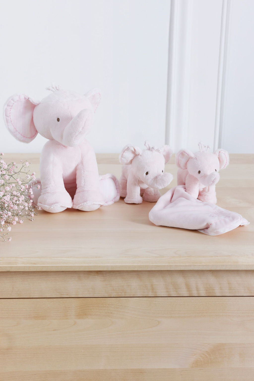 Ferdinand the elephant - Comforter Pale pink