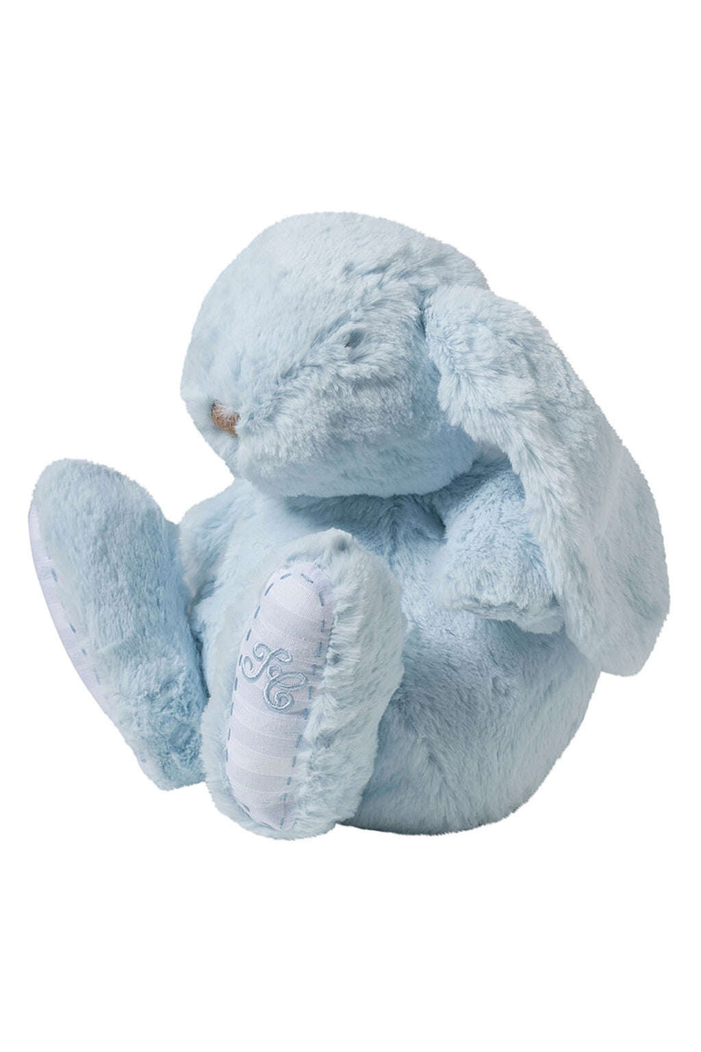 Augustin le lapin - 25 cm bleu ciel