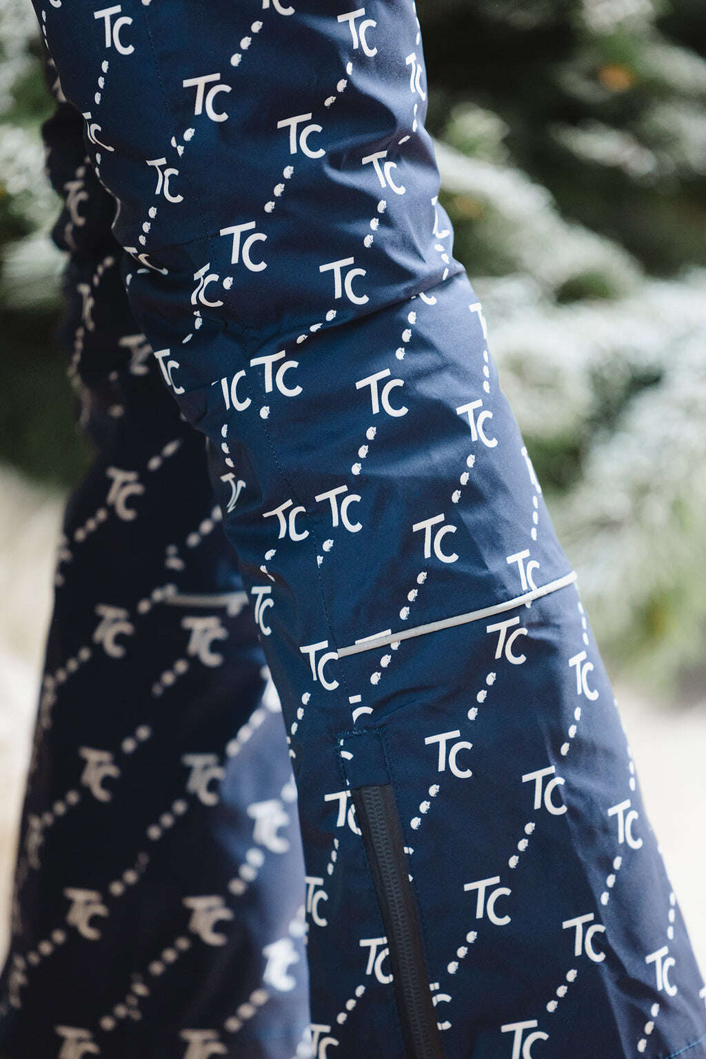 Trousers Ski - TC monogram Navy