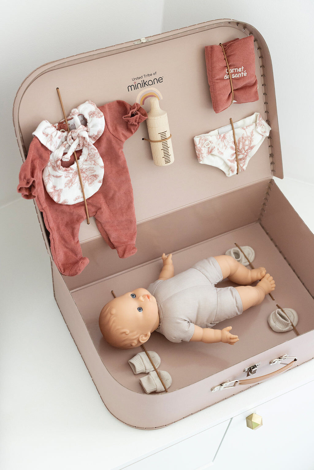 Valise maternité - Poupon Claire Minikane x Tartine et Chocolat