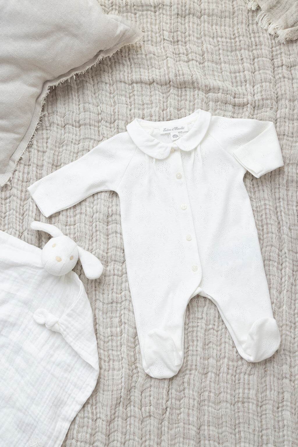 Pyjamas - Mother-of-pearl Organic cotton