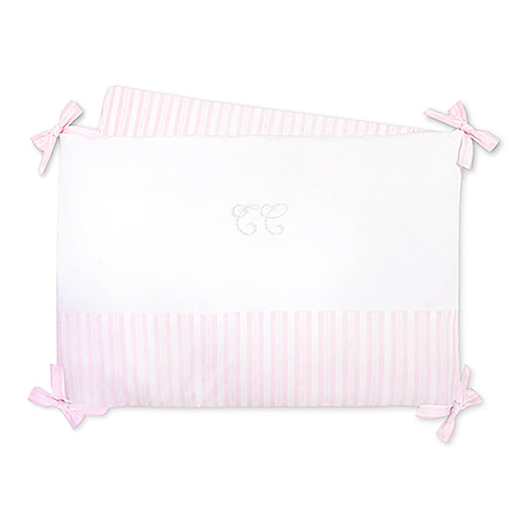Adjustable bed bumper - Garda Pale pink
