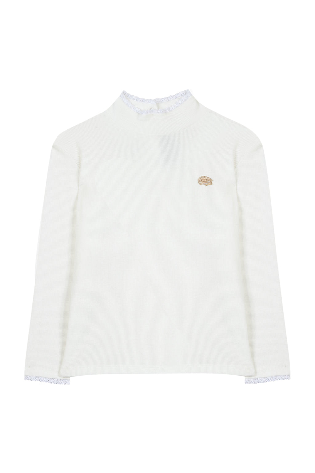 T-shirt - Mother-of-pearl long sleeves