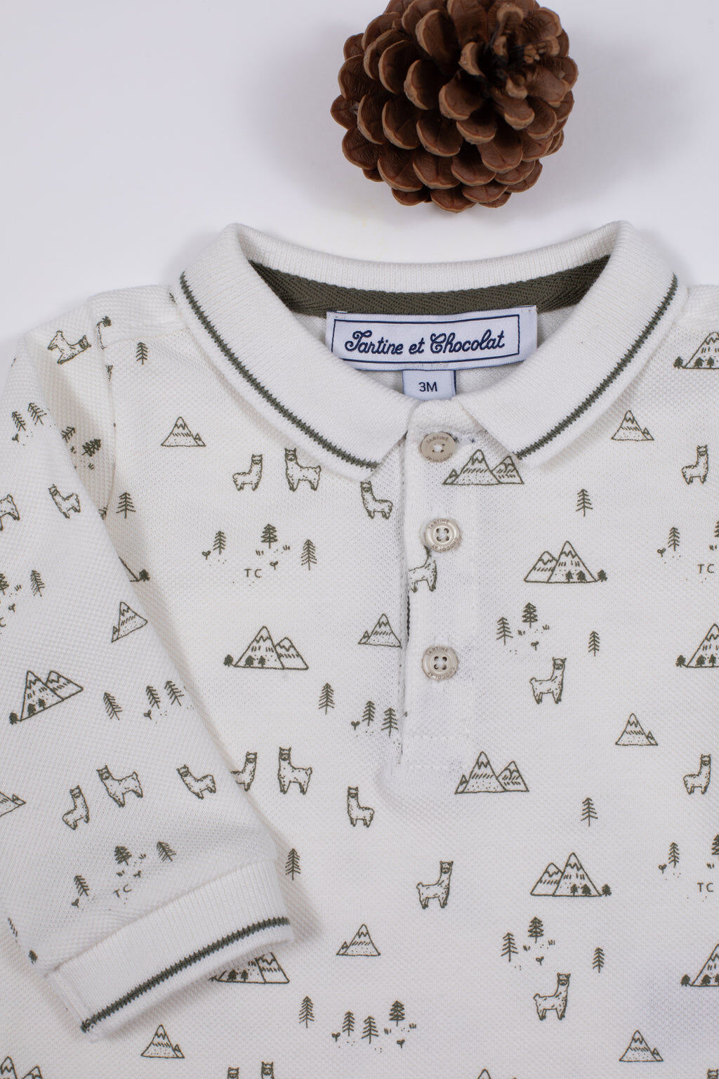 Polo - Mother-of-pearl Print adventurer