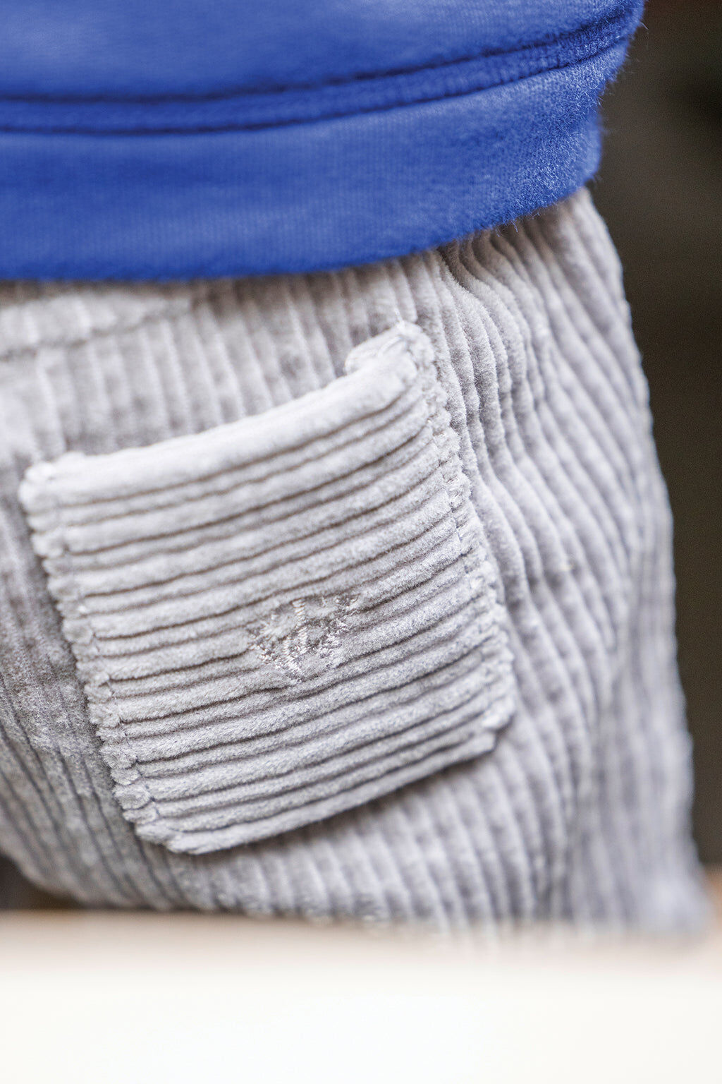 Trousers - Grey Corduroy