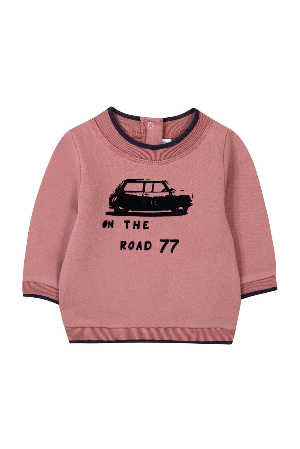 Sweat - Sienne coton illustration taxi