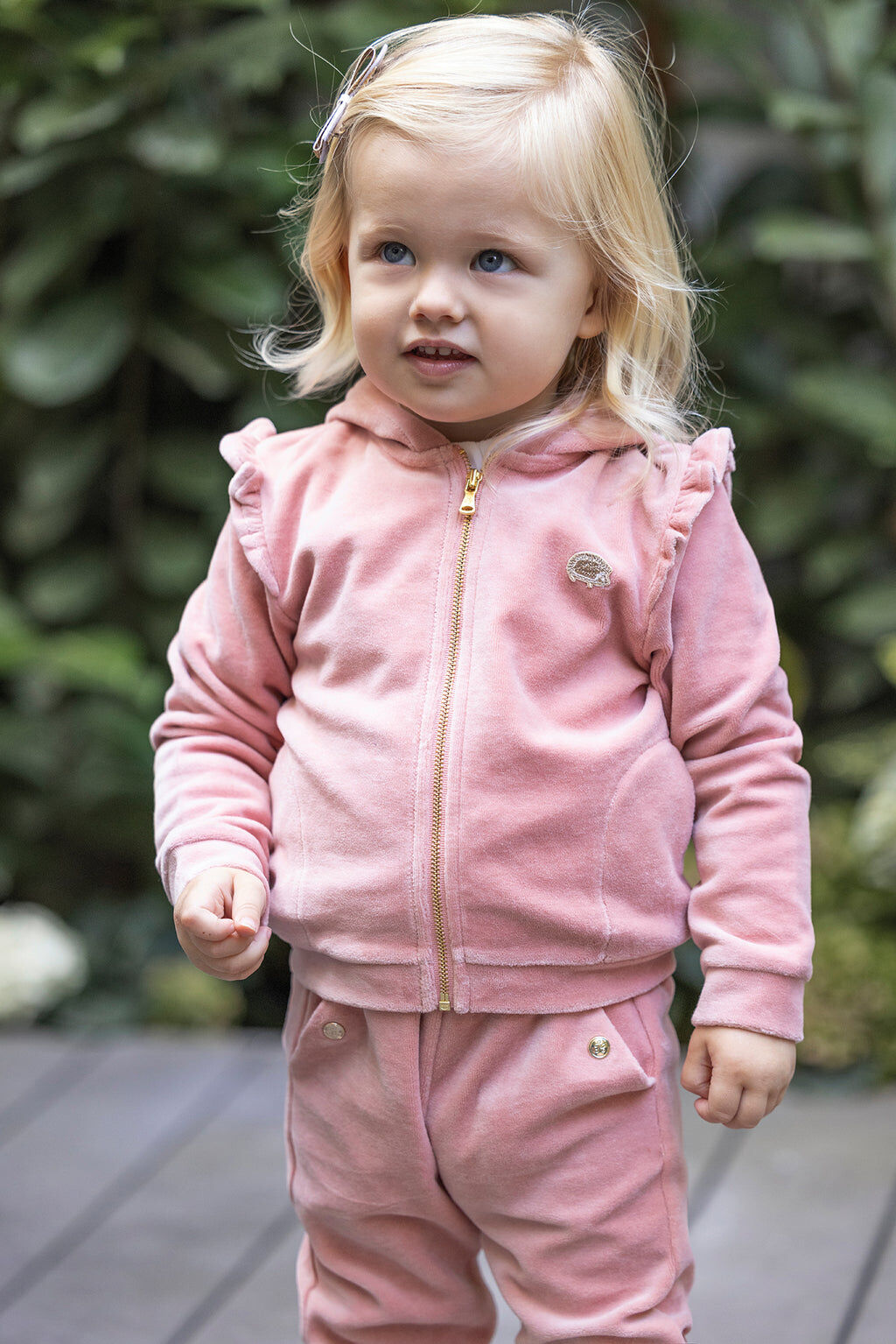 Outfit Jogging - Pink fluffy