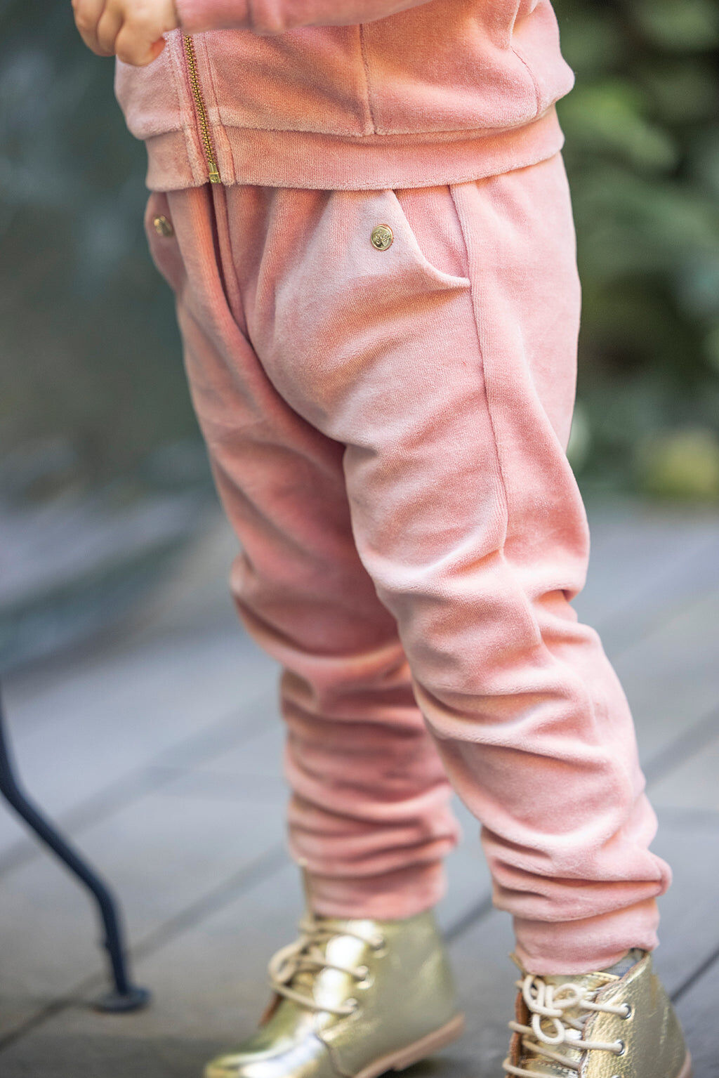 Outfit Jogging - Pink fluffy