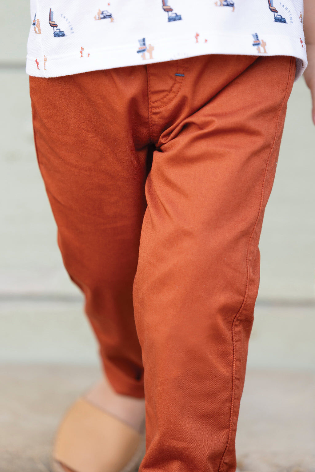 Trousers - Brown Twill
