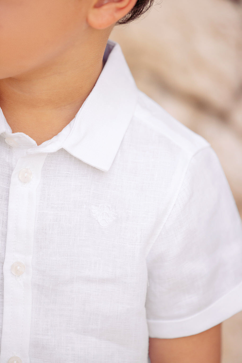 Shirt - White short sleeves