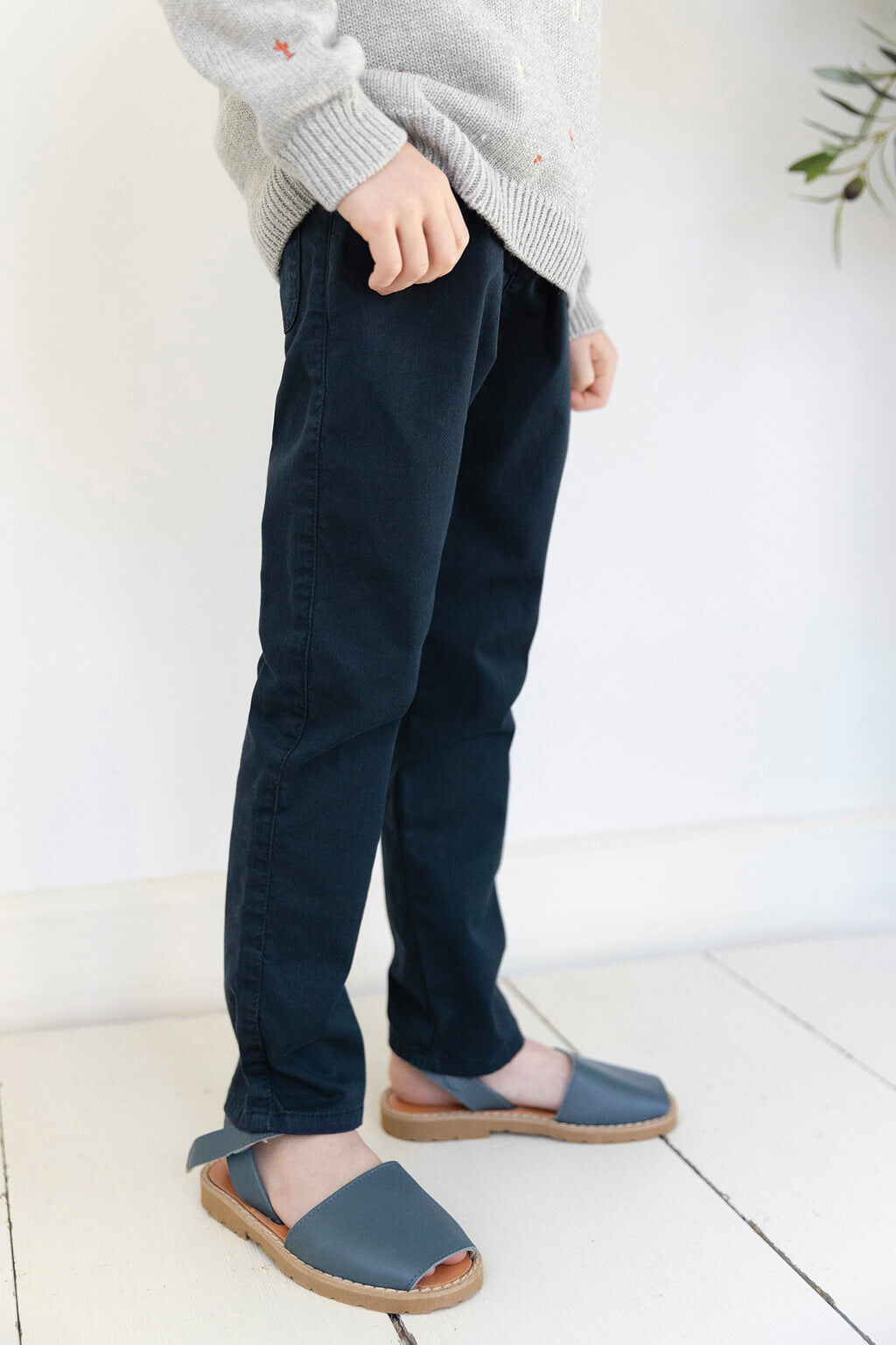 Trousers - Navy Twill