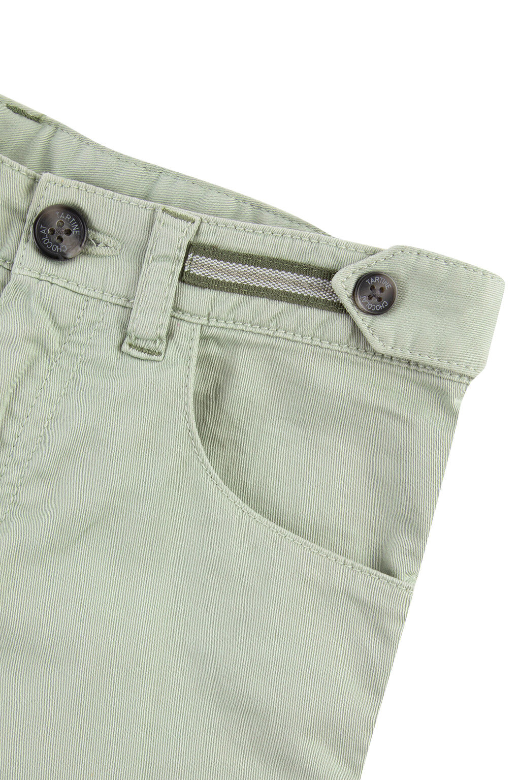 Trousers - Green water Twill