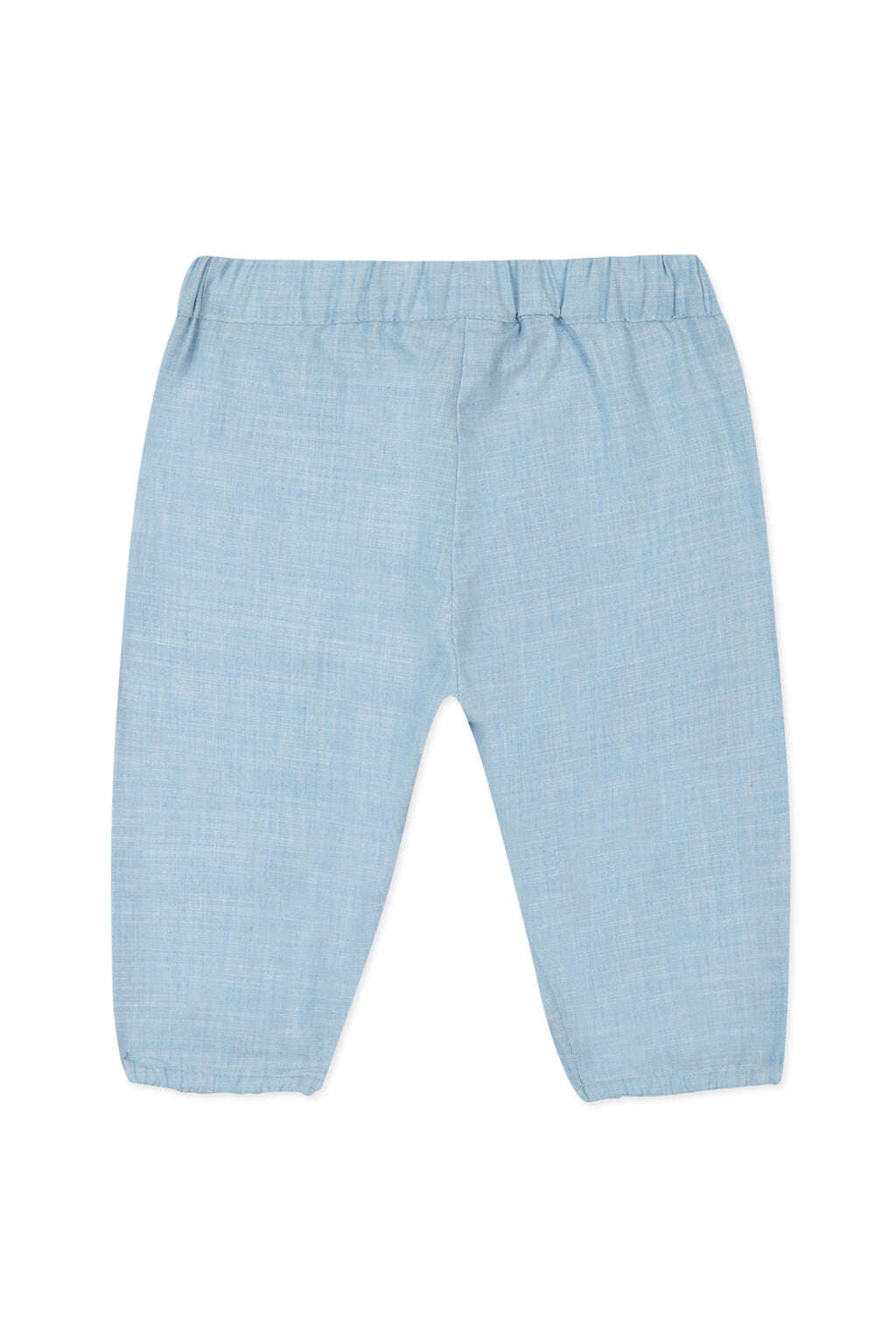 Trousers - Sky blue pleated