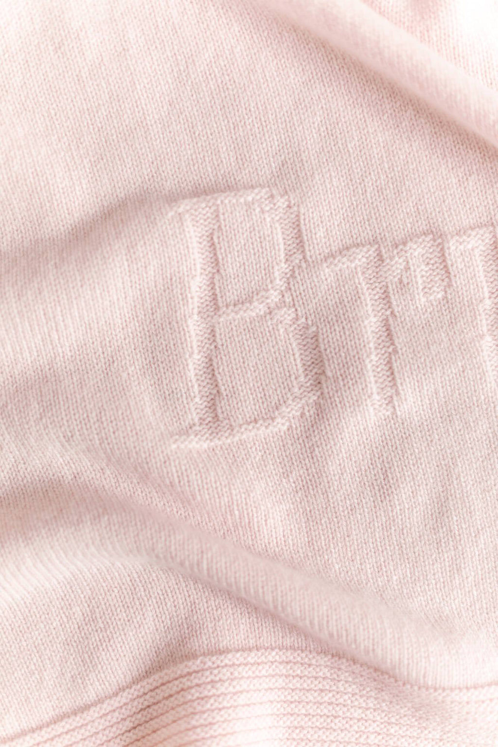 Blanket Personalized -  Cashmere Pale pink