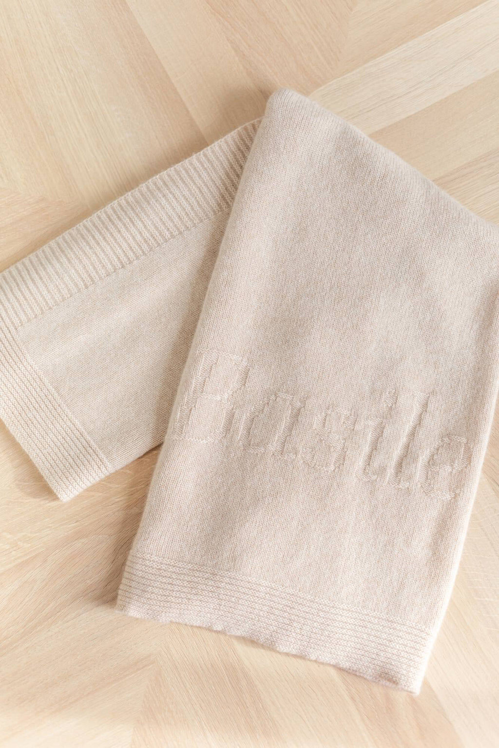 Blanket Personalized - Cashmere Beige