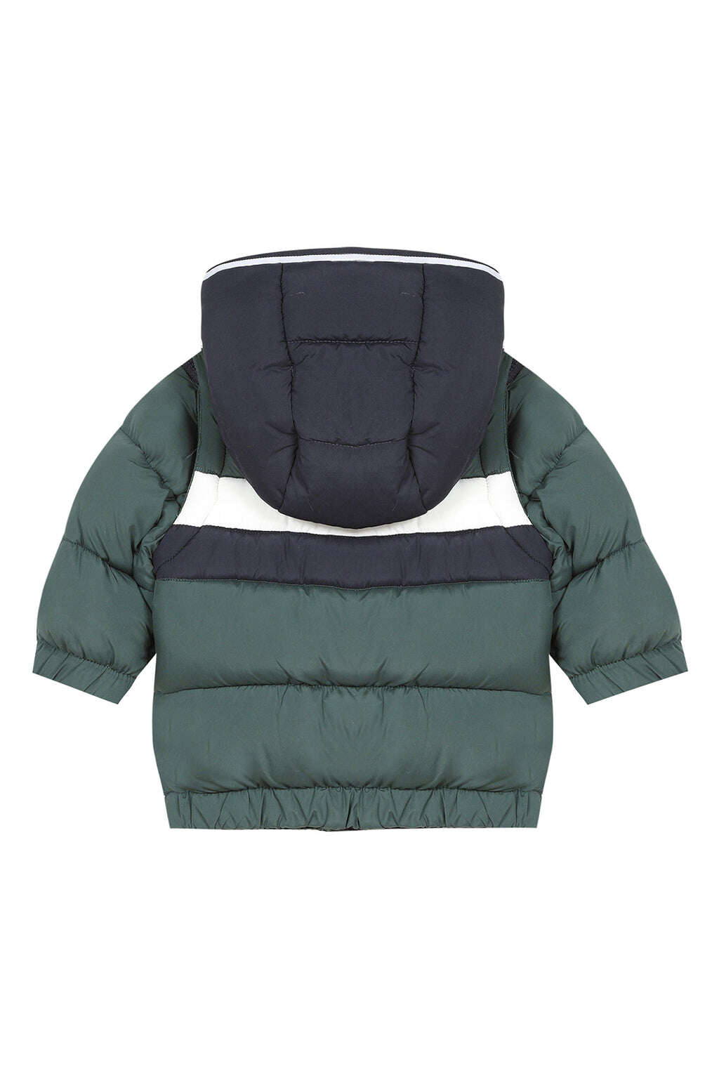 Down jacket - Green Tricolor foam removable sleeves