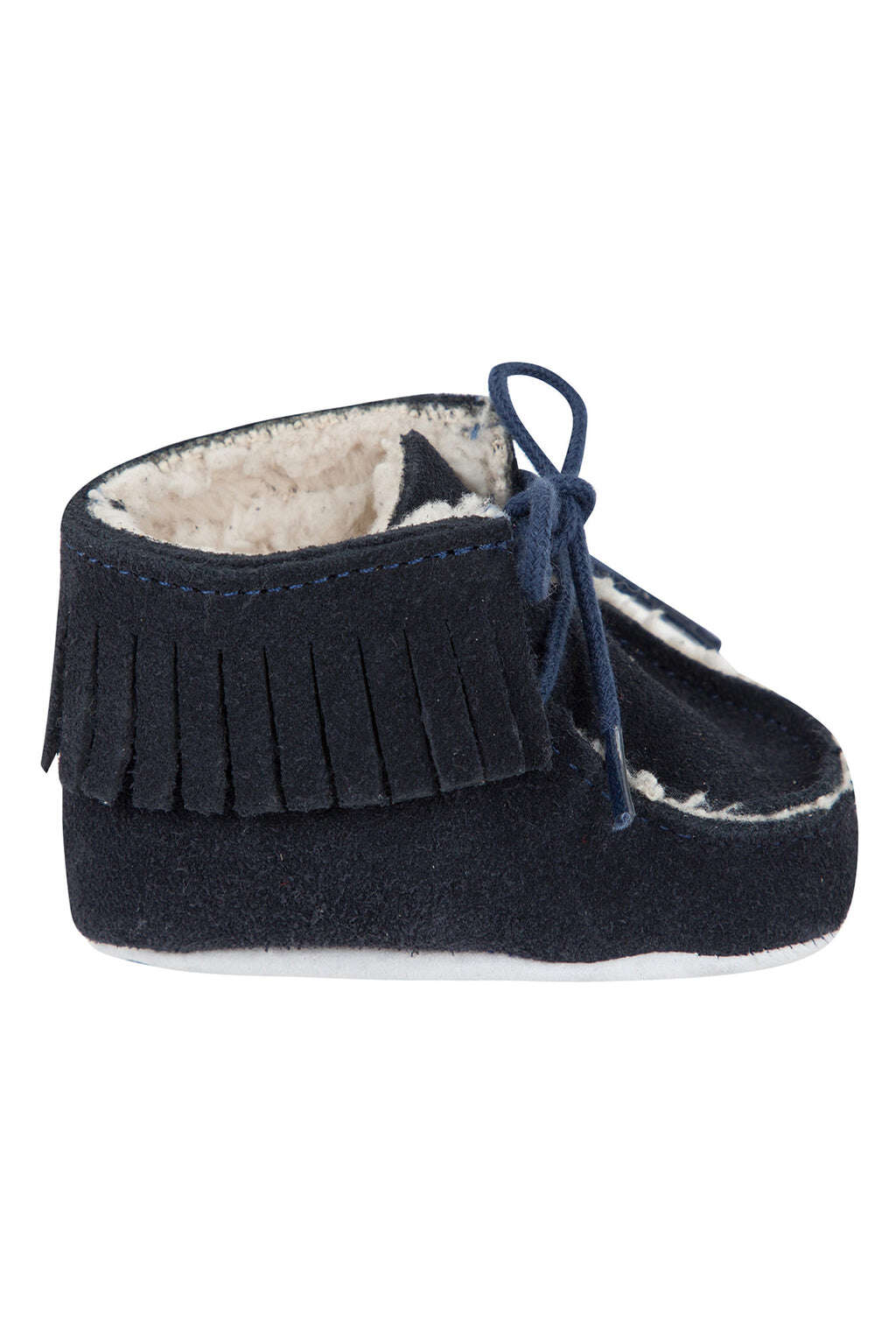 Shoes - Navy has Fringed