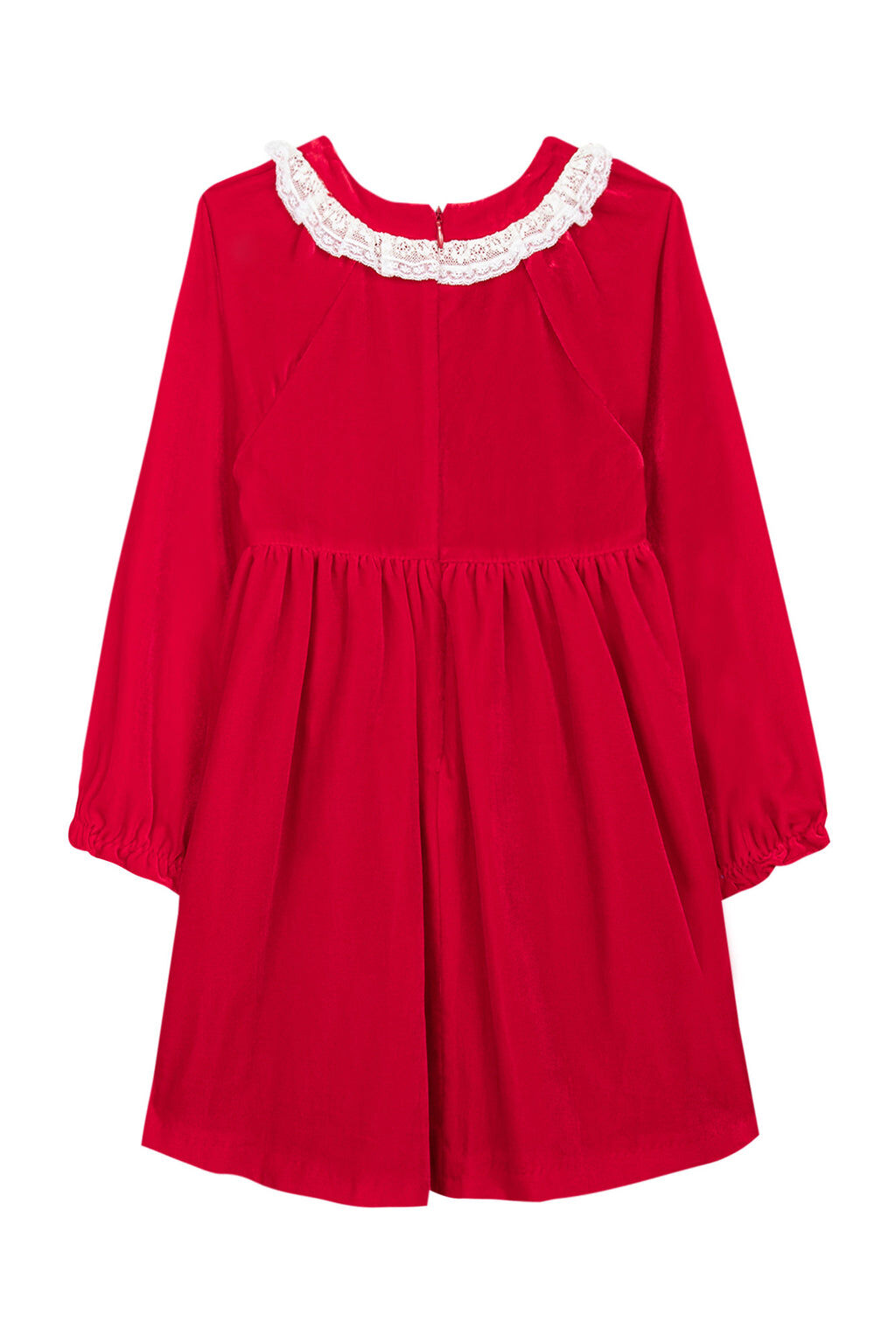 Dress - Velvet glitter Red