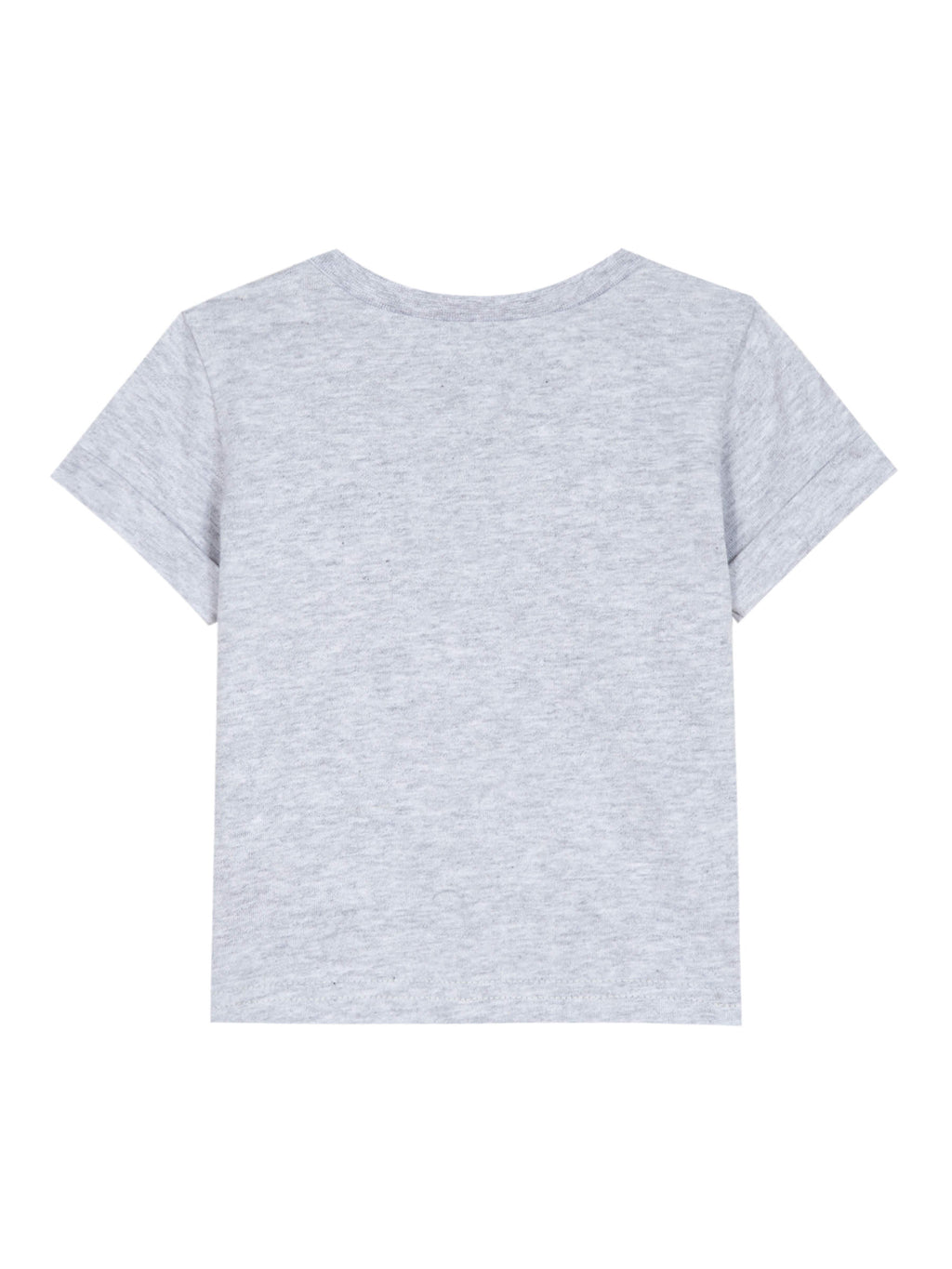 Tee-shirt - Jersey moucheté gris
