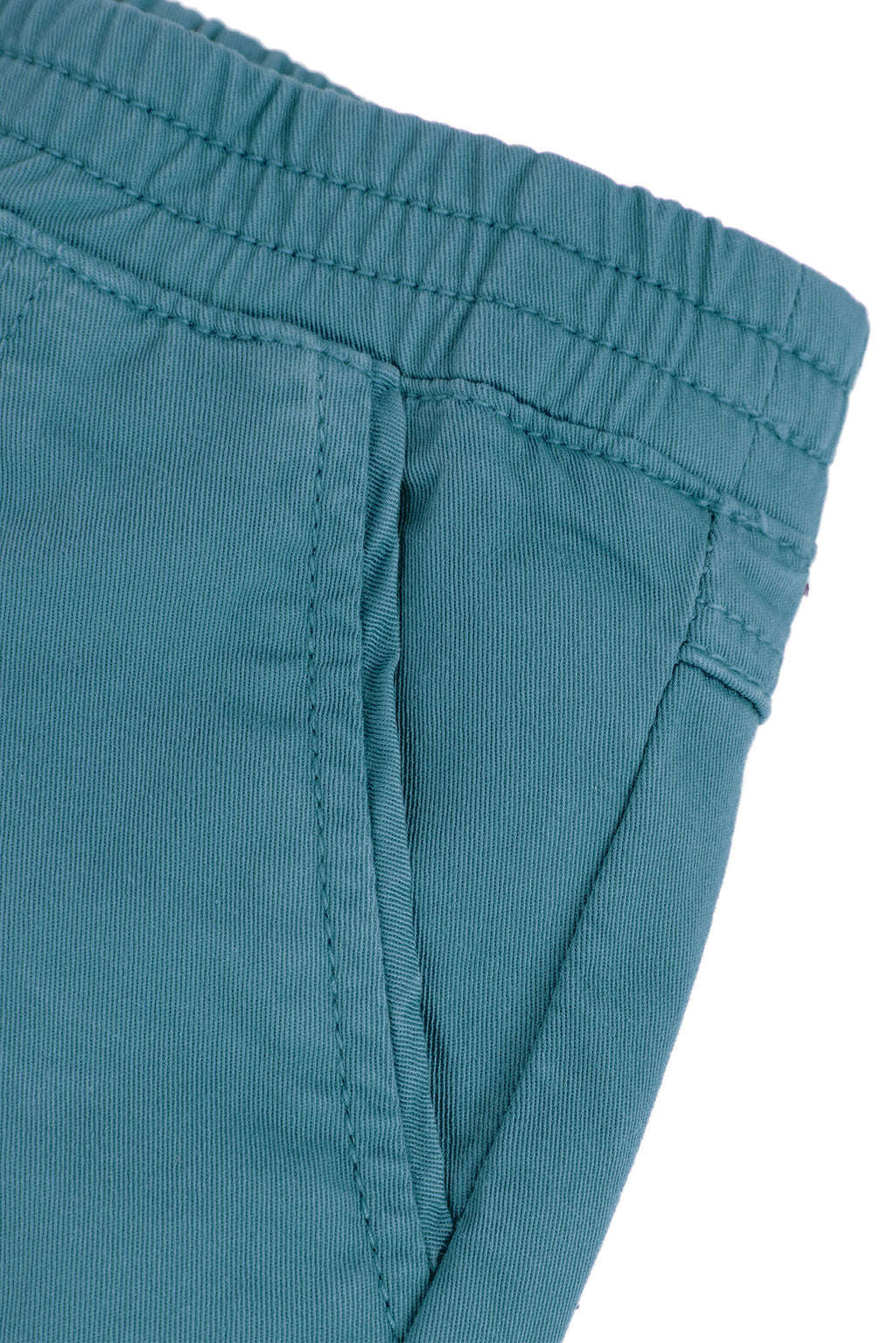 Pantalon - Sergé vert canard