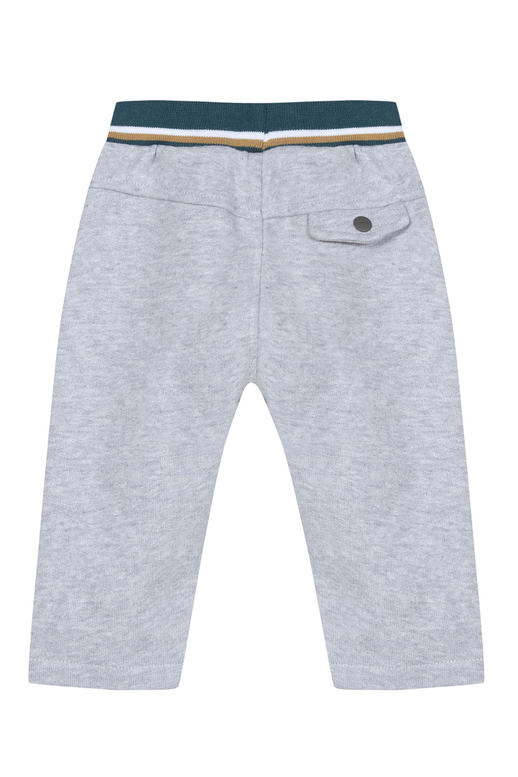 Pantalon - Molleton gris clair chiné