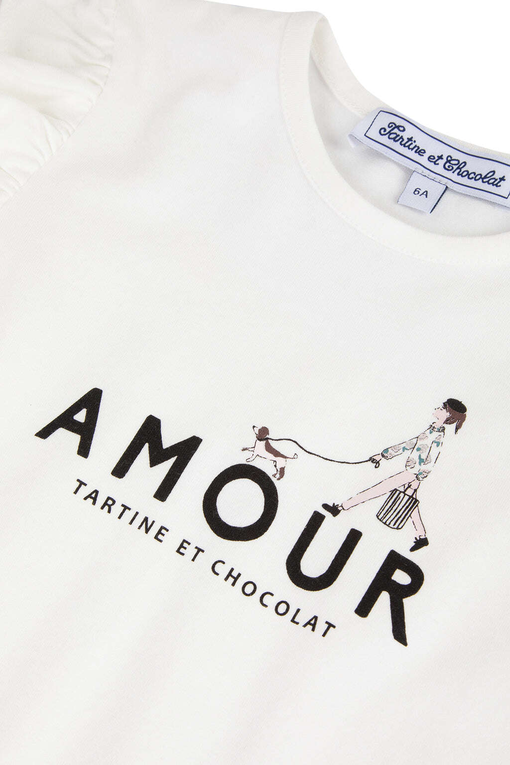 Tee-shirt - Ecru amour