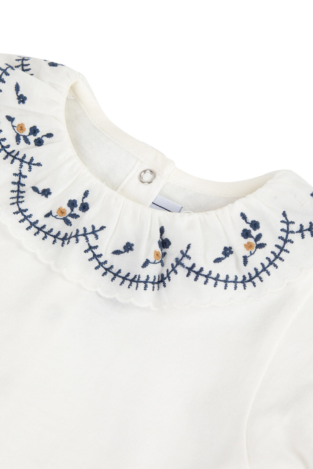Body - Blue Collar Embrodery floral