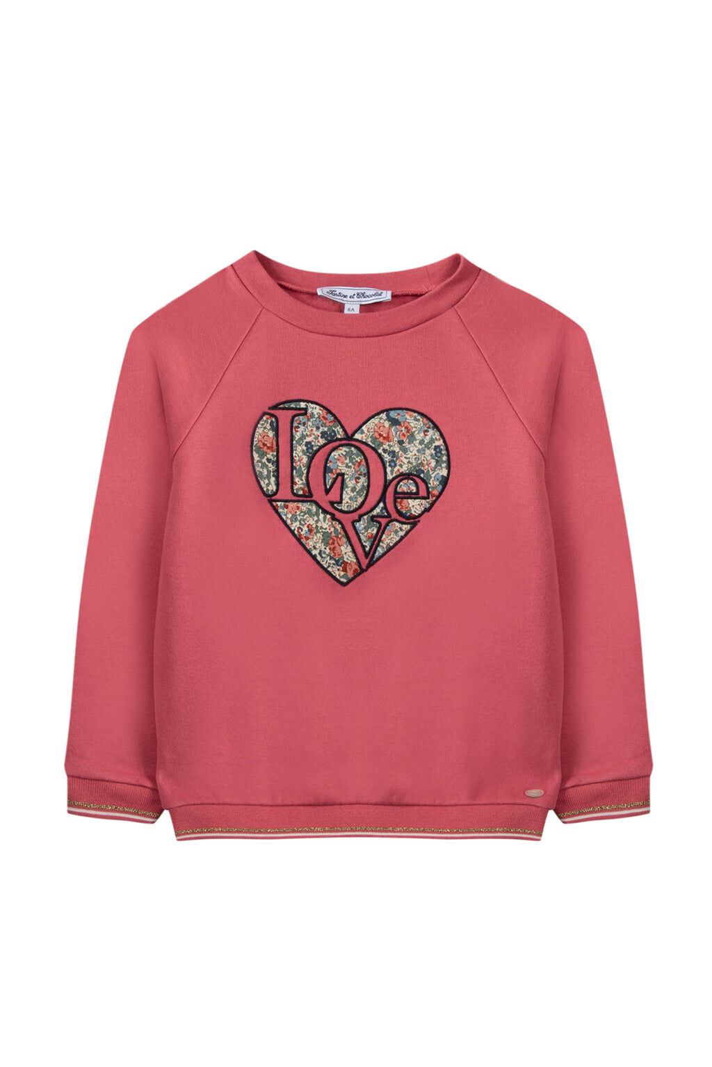 Sweatshirt - Raspberry Fleece embroidery