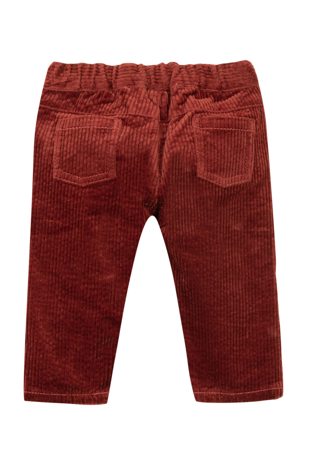 Trousers - Red dark Corduroy