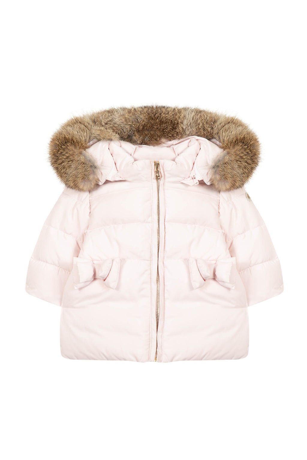 Down jacket - Pale pink Bow