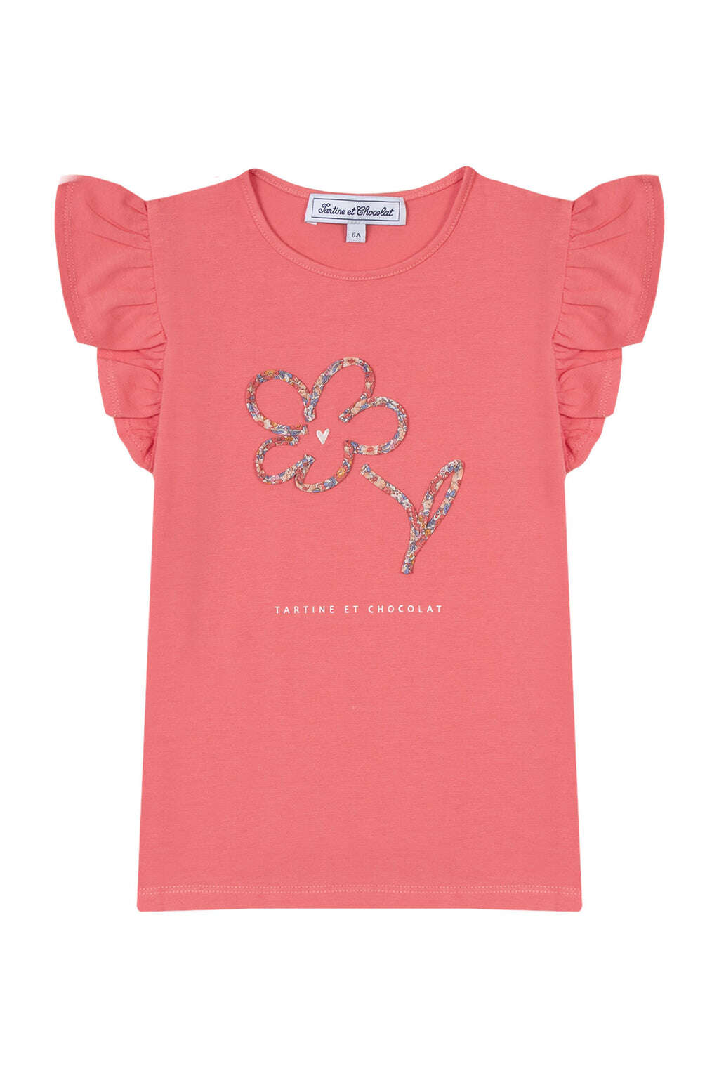 T-shirt - Rose Imprimé fleur