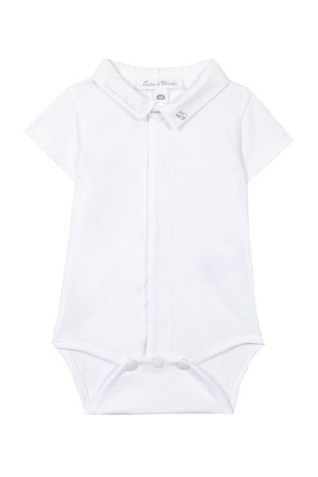 Body - Blanc broderie ours